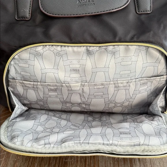Aimee Kestenberg Nylon Black Tote Bag - Picture 3 of 16